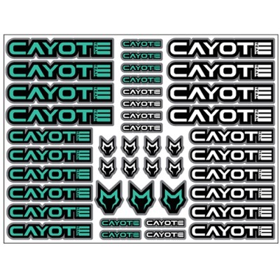 [ܼ] CA-CLDCA [CAYOTE] [CA-CLDCA] racing clear Decal A type 1PCS