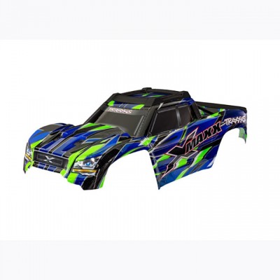 [ܼ] AX7867-GRN [Traxxas] AX7867-GRN Body, X-Maxx, green