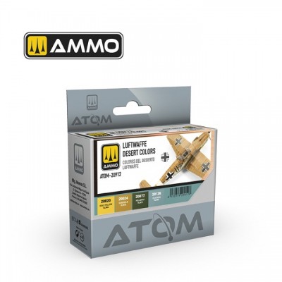 [ܼ] CG20912 [MIG AMMO] CG20912 ATOM Luftwaffe Desert Colors Set