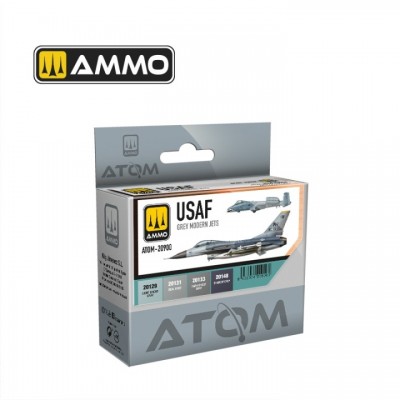 [ܼ] CG20900 [MIG AMMO] CG20900 ATOM USAF Colors Grey Modern Jets Set