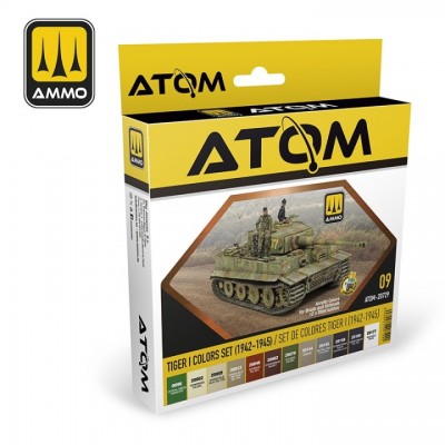 [ܼ] CG20729 [MIG AMMO] CG20729 ATOM Tiger I Colors Set (1942-1945)
