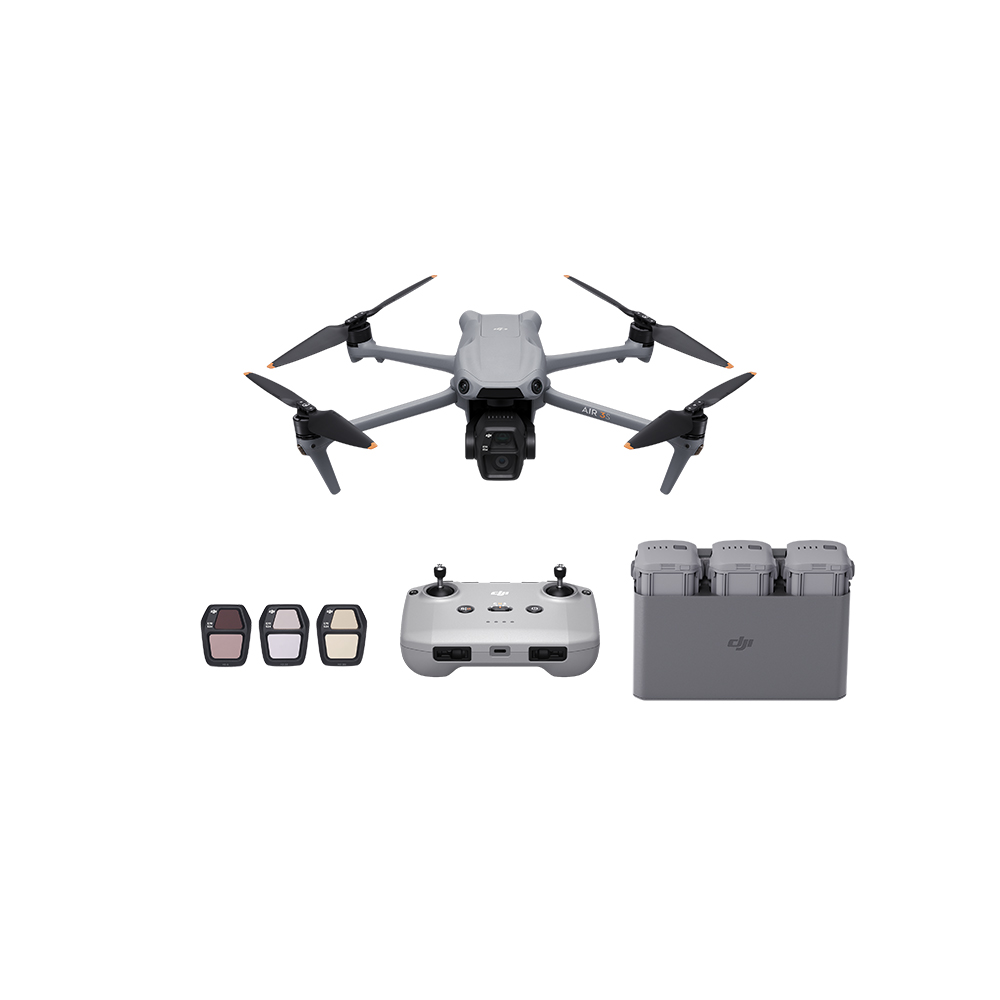 Air 3S 플라이 모어 콤보 (DJI RC-N3 조종기 포함)