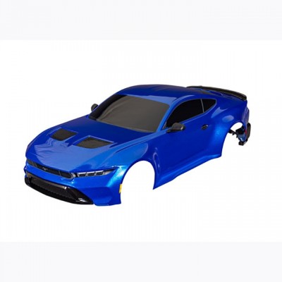 [ܼ] AX10511-BLUE [Traxxas] AX10511-BLUE Body, Ford Mustang, complete (blue) (painted, decals applied)