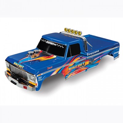 [���ܼ�] AX3661X [Traxxas] AX3661X Body, Bigfoot�� No. 1, blue-x, Officially Licensed replica