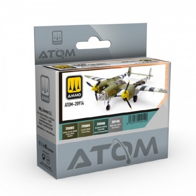 [ܼ] CG20914 [MIG AMMO] CG20914 ATOM USAAF WWII Colors Set