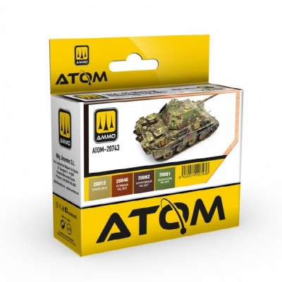 [ܼ] CG20743 [MIG AMMO] CG20743 ATOM 1944-45 German Standard Colors Set