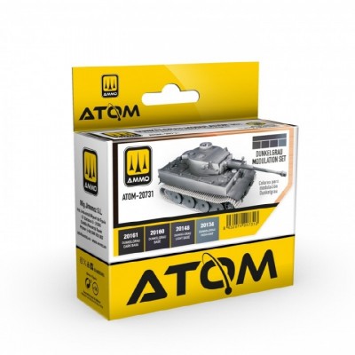 [ܼ] CG20731 [MIG AMMO] CG20731 ATOM Dunkelgrau Modulation Set