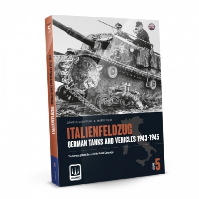[ܼ] CG6305 [MIG AMMO] CG6305 ITALIENFELDZUG - German Tanks and Vehicles 1943-1945 Vol. 5 (English)