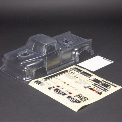 [ܼ] ARA-1540 [ARRMA] ARA-1540 1/8 Clear Body with Decals and Window Mask: NOTORIOUS 6S BLX V6