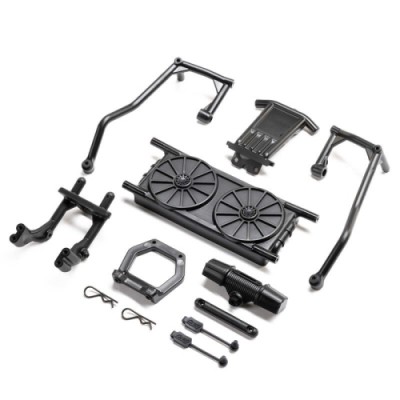 [���ܼ�] LOS251132 [TEAM LOSI] Bumper, Body Post: 8X Super Lasernut