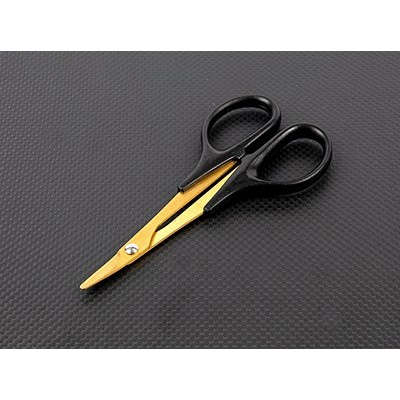 [ܼ] SRCAA-030 [TR] Curved Lexan Scissors ( /Gold Coated)