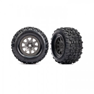 [ܼ] AX10771-GRAY [Traxxas] AX10771-GRAY Tires & wheels, assembled