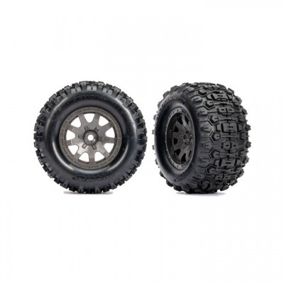 [ܼ] AX10770-GRAY [Traxxas] AX10770-GRAY Tires & wheels, assembled