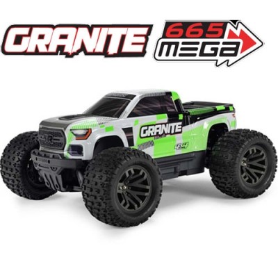 [ܼ] ARA4202V4T1 [ARRMA]  1/10 GRANITE MEGA 665 4X4 RTR 귯õ  Ʈ, ׸_͸,  