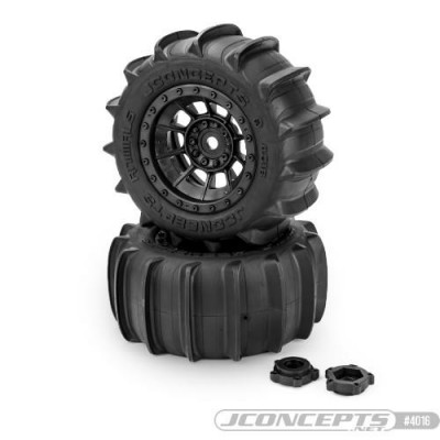 [���ܼ�] J-4016-3994 [J-CONCEPTS] [4016-3994] Animals Pre-Mounted Tire | Fits: X-Maxx, XRT, Kraton 8s