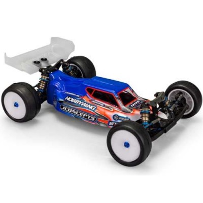 [���ܼ�] J-0600 [J-CONCEPTS] JConcepts RC10 B6.4/B6.4D S15 Buggy Body w/Carpet Wing (Clear)