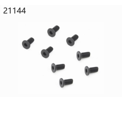[ܼ] YK21144 [YK HOBBY] 21144 Flat Head Hex Screw M2.5*6