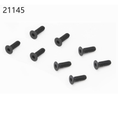 [ܼ] YK21145 [YK HOBBY] 21145 Flat Head Hex Screw M2.5*8
