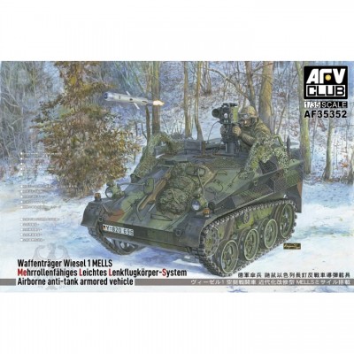 [ܼ] BF35352 [AFV CLUB] BF35352 1/35 Waffentrager Wiesel 1 MELLS airborne anti-tank armored