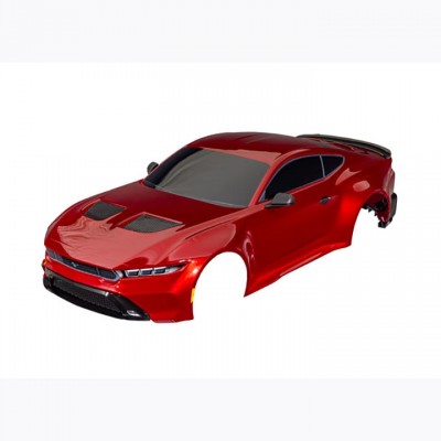 [ܼ] AX10511-RED [Traxxas] AX10511-RED Body, Ford Mustang, complete (red) (painted, decals applied)