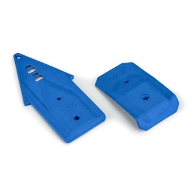 [ܼ] PRO639506 [PROLINE-RACING] PRO639506 Bash Armor Front/Rear Skid Plates (Blue) for ARRMA 3S Vehicles