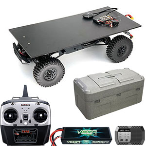 3MAX-V4 -߼ ι +  ̽ + T8FB   Ǯ 4X4 4WD Brushed Rover, 5Kg Payload