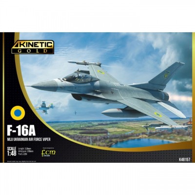 [ܼ] CNK48157 [Kinetic] CNK48157 1/48 F-16A MLU Ukrainian Air Force Viper w/PIDS