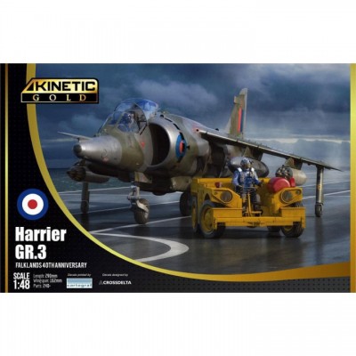 [���ܼ�] CNK48139 [Kinetic] CNK48139 1/48 Harrier GR.3 Falklands War 40th Anniversary