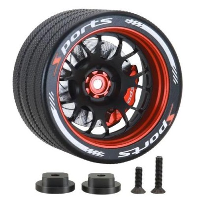 [ܼ] DTEL01037C [DETAILS TECH] [DTEL01037C] Aluminum RC Transmitter Steering Handwheel for M17/4PX/7PX/10PX/NB4/X9/KO EX