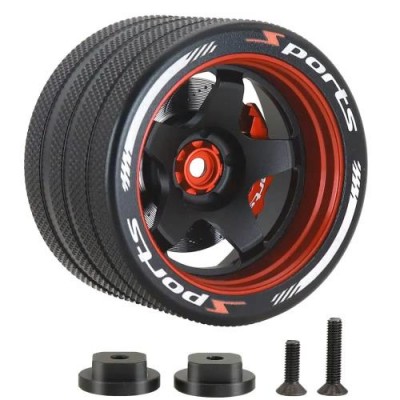 [ܼ] DTEL01038C [DETAILS TECH] [DTEL01038C] Aluminum RC Transmitter Steering Handwheel for M17/4PX/7PX/10PX/NB4/X9/KO EX