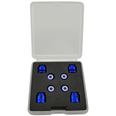 [ܼ] DTEL01029B [DETAILS TECH] (ٵ Ʈ ī) Cross Hair Body Mounting Kit (Blue)