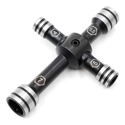 [ܼ] DTT10003 [DETAILS TECH] [DTT10003] Cross Wrench - 4.0 / 5.0 / 5.5 / 7.0mm(ٷġ,þġ)