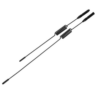 [ܼ] DTSM09051B [DETAILS TECH] RC Model Deorative Metal Antenna (without Flag) 1pc Black Color