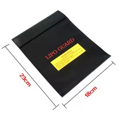 [ܼ] DTT10007 [DETAILS TECH] [DTT10007] Fireproof Lipo Battery Safety Guard Charge Bag 180x230mm(Ƭ ͸ /Ƽ/)