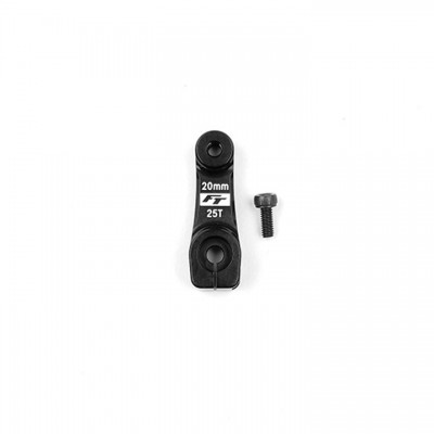 [ܼ] AA81673 [TEAM ASSOCIATED] AA81673 RC8 FT Aluminum Clamping Servo Horn, 25t, 20mm, -2mm Offset