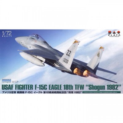 [ܼ] BPAC-63 [PLATZ] BPAC-63 1/72 USAF Fighter F-15C Eagle 18th Tactical Fighter Wing General 1982