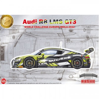 [ܼ] BPPN24044 [PLATZ] BPPN24044 1/24 Racing Series Audi R8 LMS GT3 World Challenge Europe Imola 2022