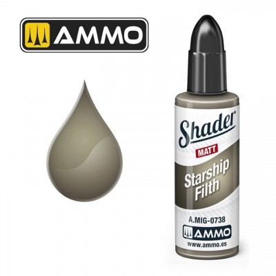 [ܼ] CG0738 [MIG AMMO] CG0738 MATT SHADER Starship Filth - 10ml