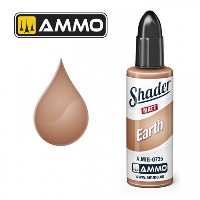 [ܼ] CG0735 [MIG AMMO] CG0735 MATT SHADER Earth - 10ml