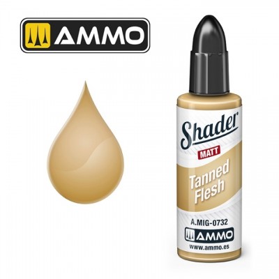 [ܼ] CG0732 [MIG AMMO] CG0732 MATT SHADER Tanned Flesh - 10ml