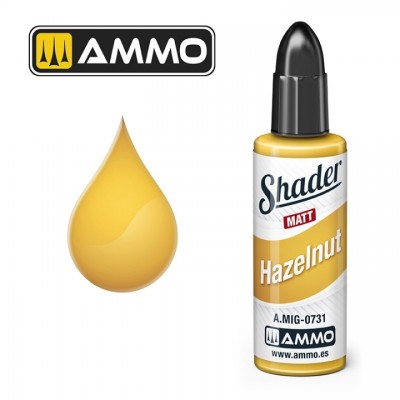 [ܼ] CG0731 [MIG AMMO] CG0731 MATT SHADER Hazelnut - 10ml
