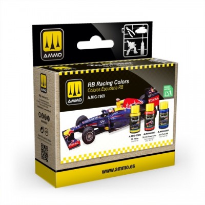 [ܼ] CG7869 [MIG AMMO] CG7869 Cobra Motor RB Racing Colors Set