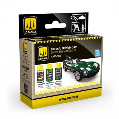[ܼ] CG7862 [MIG AMMO] CG7862 Cobra Motor Classic British Cars Set