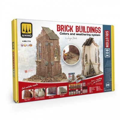 [ܼ] CG7710 [MIG AMMO] CG7710 SOLUTION BOX 09 - Brick Buildings