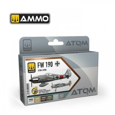 [ܼ] CG20904 [MIG AMMO] CG20904 ATOM FW 190 Colors Set