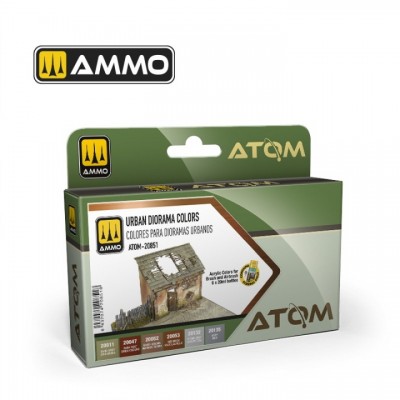 [ܼ] CG20851 [MIG AMMO] CG20851 ATOM Urban Diorama Colors