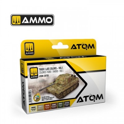 [ܼ] CG20720 [MIG AMMO] CG20720 ATOM Tiger I Late Colors Set Vol.1