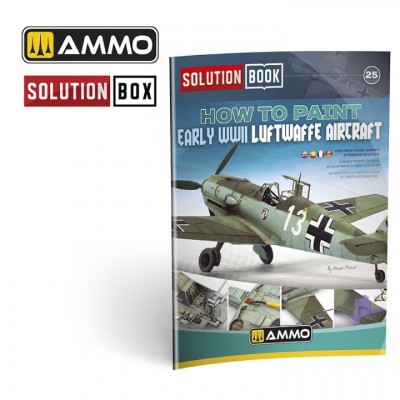 [ܼ] CG6530 [MIG AMMO] CG6530 SOLUTION BOOK 25 - How to Paint Early WW2 Luftwaffe Aircraft