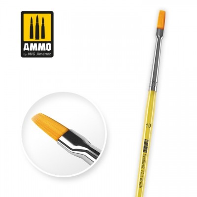 [ܼ] CG8622 [MIG AMMO] CG8622 10 Synthetic Flat Brush