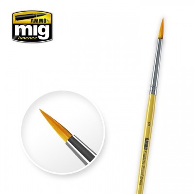 [ܼ] CG8616 [MIG AMMO] CG8616 6 Synthetic Round Brush